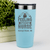 Teal Nurse Tumbler With Feeling A Little Stabby Design