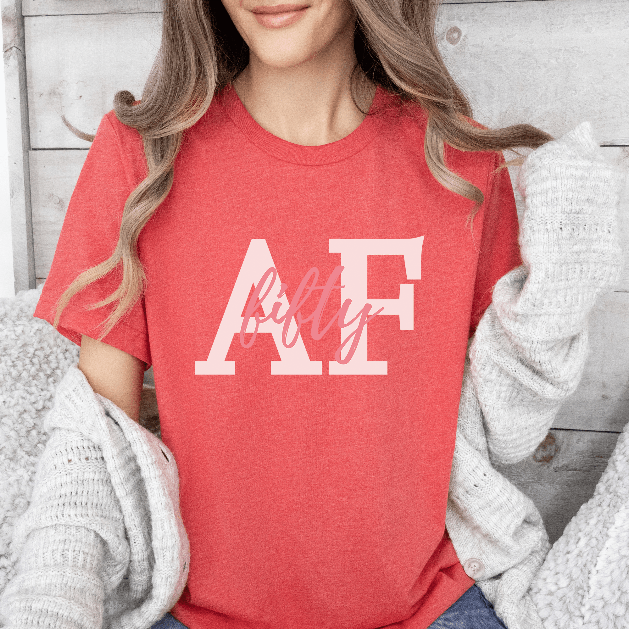 Fifty AF Womens T Shirt