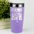 Light Purple Best Friend Tumbler With Friends Are Siblings Design