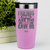 Pink Best Friend Tumbler With Friends Are Siblings Design