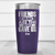 Purple Best Friend Tumbler With Friends Are Siblings Design