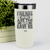 White Best Friend Tumbler With Friends Are Siblings Design