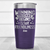 Purple Best Friend Tumbler With Friends With Friendliness Design