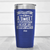 Blue Best Friend Tumbler With Friendship Is A Responsibility Design