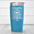 Light Blue Best Friend Tumbler With Friendship Is A Responsibility Design