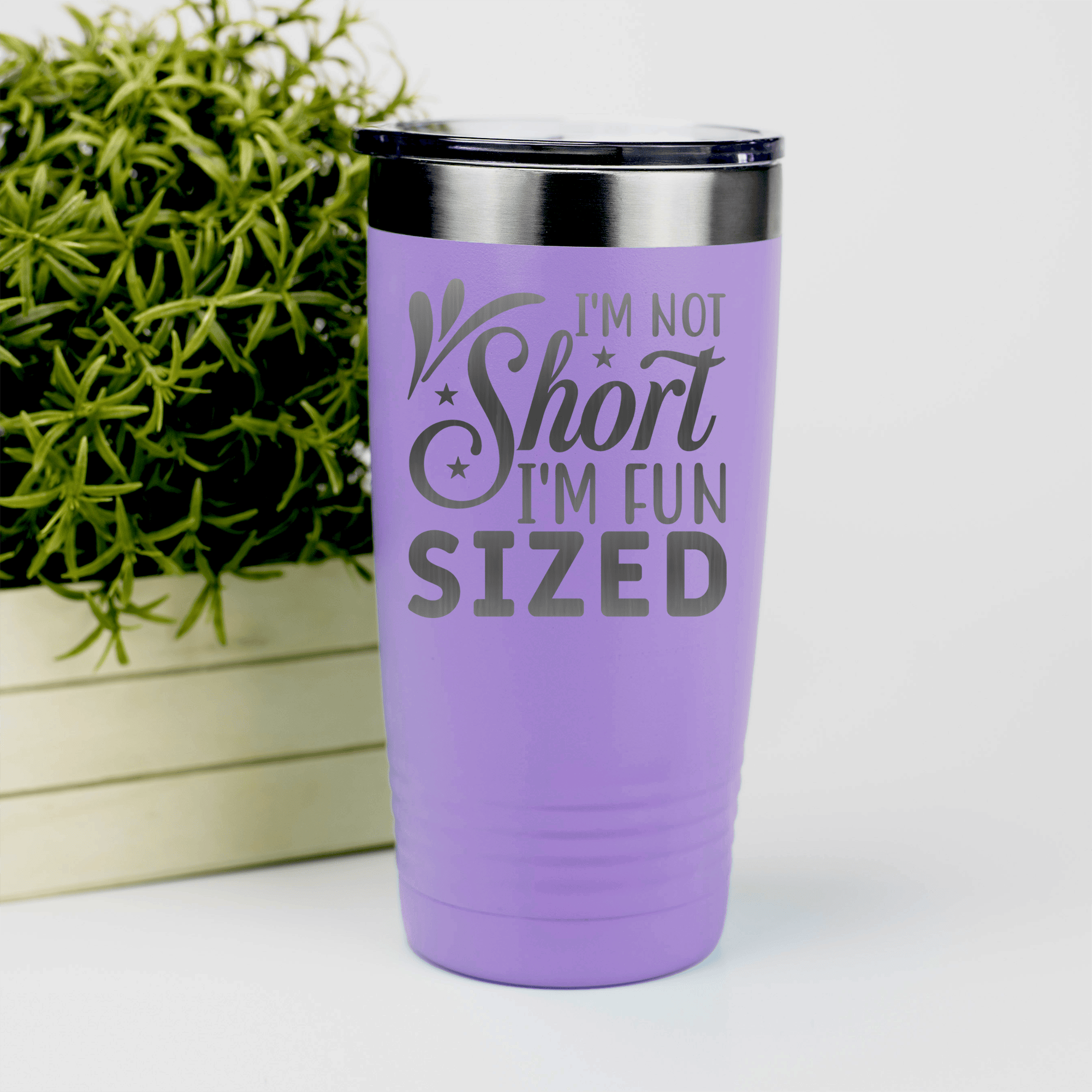 Light Purple pickelball tumbler Fun Sized