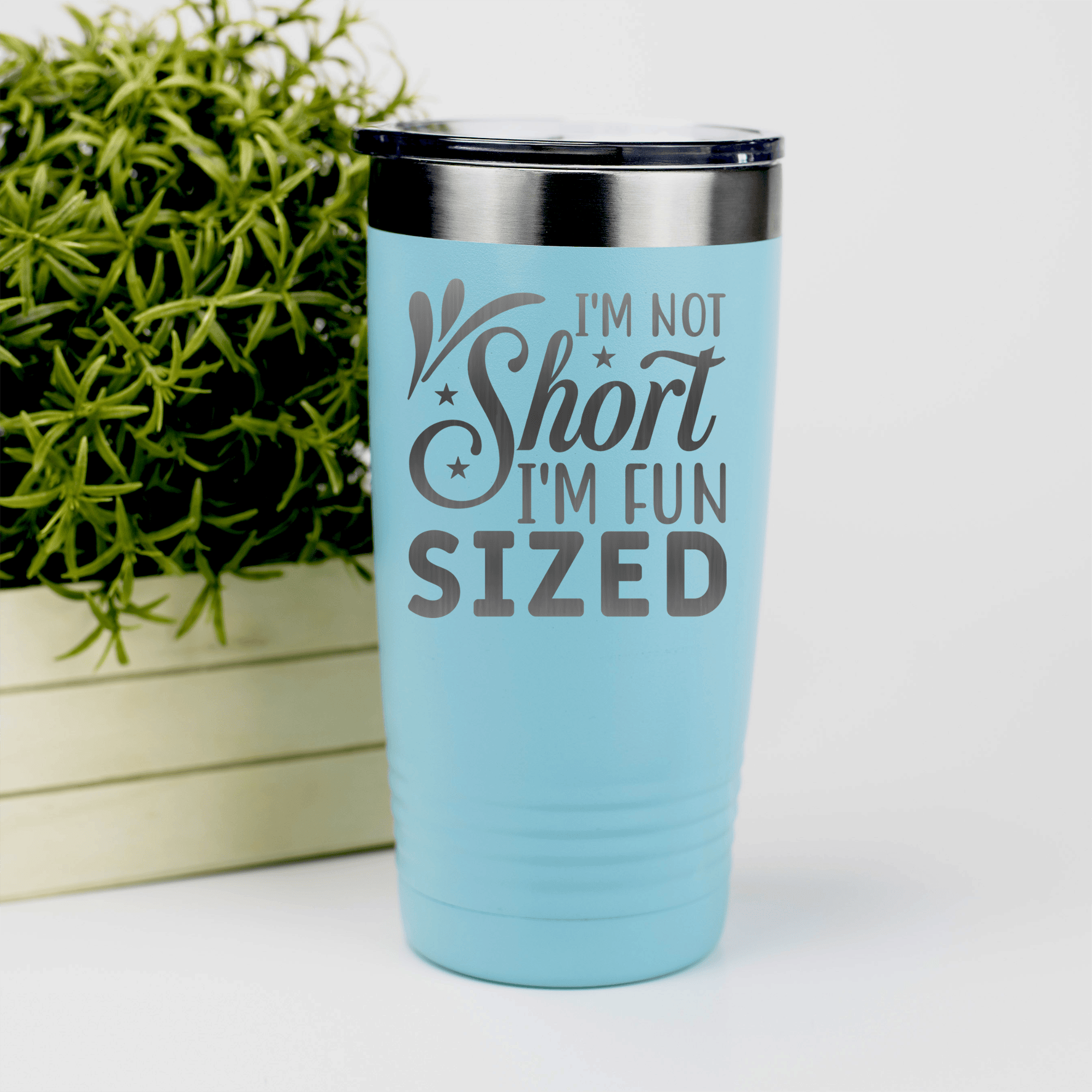 Teal pickelball tumbler Fun Sized