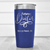 Blue Nurse Tumbler With Future Doctor Script Design