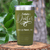 Military Green Nurse Tumbler With Future Doctor Script Design