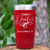 Red Nurse Tumbler With Future Doctor Script Design