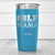 Light Blue Golf Mom Tumbler With Golf Mama Design