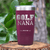 Maroon Golf Mom Tumbler With Golf Nana Design