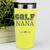 Yellow Golf Mom Tumbler With Golf Nana Design