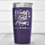 Purple Mothers Day Tumbler With Greatest Mom In The World Design