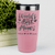 Salmon Mothers Day Tumbler With Greatest Mom In The World Design