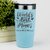 Teal Mothers Day Tumbler With Greatest Mom In The World Design