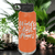 Orange Mothers Day Water Bottle With Greatest Mom In The World Design