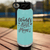 Teal Mothers Day Water Bottle With Greatest Mom In The World Design