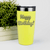 Yellow birthday tumbler Happy Birthday