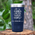 Navy Mothers Day Tumbler With Heart Of The Family Design