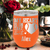 Orange Tennis For Her Wine Tumbler With Heart On The Tennis Court Design