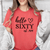 Hello Sixty Womens T Shirt