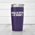 Purple pickelball tumbler Here To Make It Weird