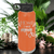 Orange Mothers Day Water Bottle With Home Is Where Mom Is Design