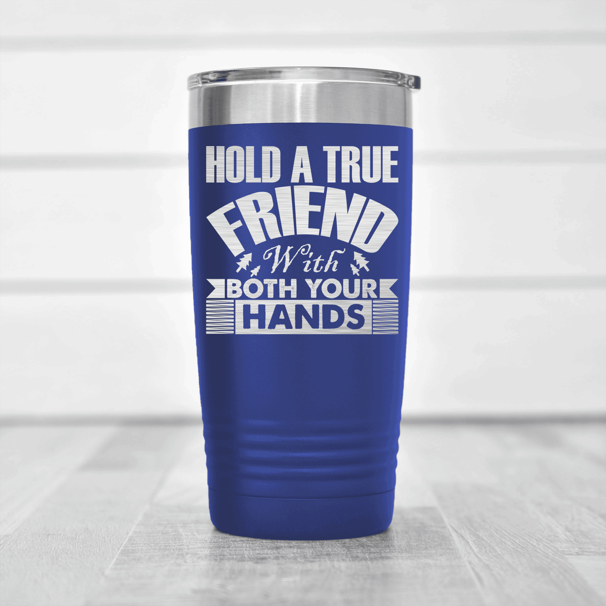 Blue Best Friend tumbler Hug Your Friend