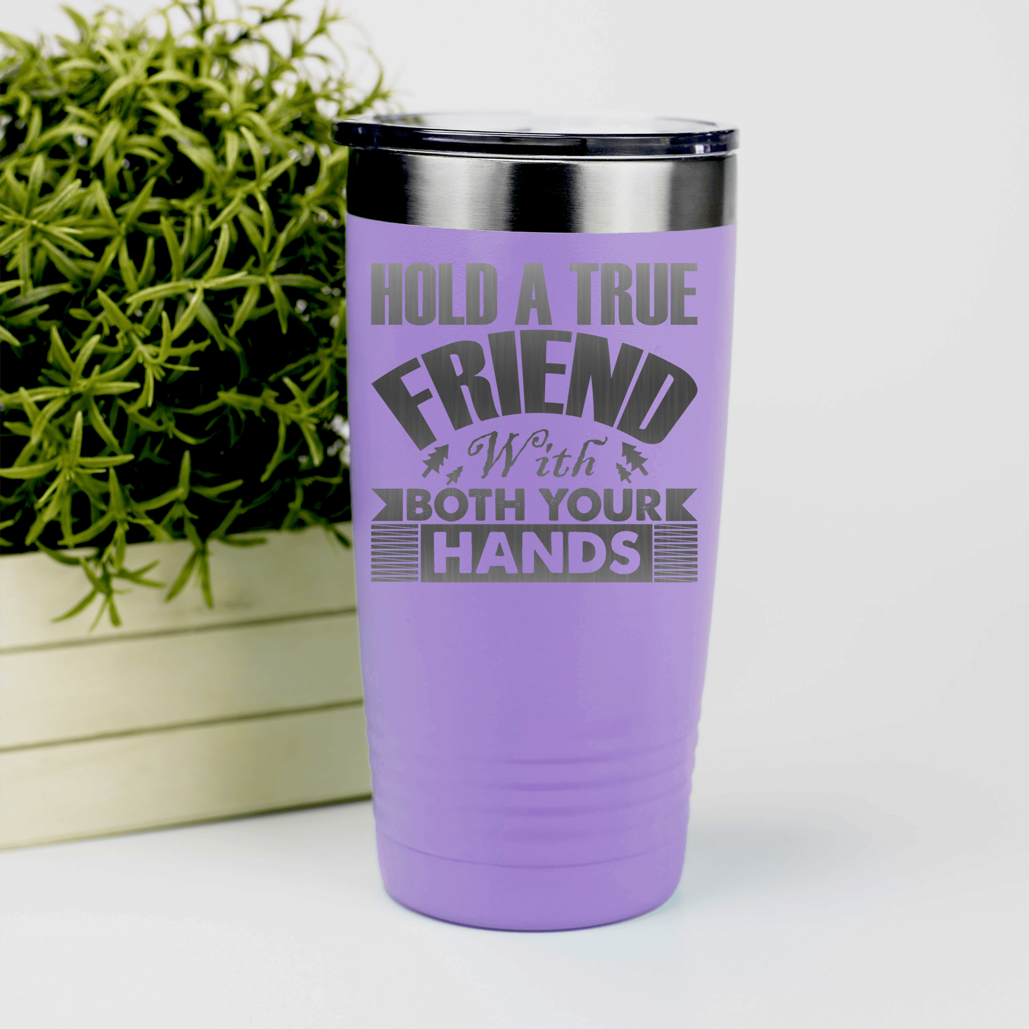 Light Purple Best Friend tumbler Hug Your Friend