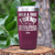 Maroon Best Friend Tumbler With Hug Your Friend Design