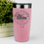 Salmon Valentines Day Tumbler With Hugs Kisses Lovers Wishses Design