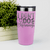 Pink pickelball tumbler I Dont Do Mornings