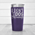 Purple pickelball tumbler I Dont Do Mornings