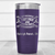 Purple Nurse Tumbler With I Get Paid To Stab Design