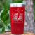 Red Nurse Tumbler With I Like Big Veins I Can Not Lie Design