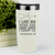 White Nurse Tumbler With I Like Big Veins I Can Not Lie Design