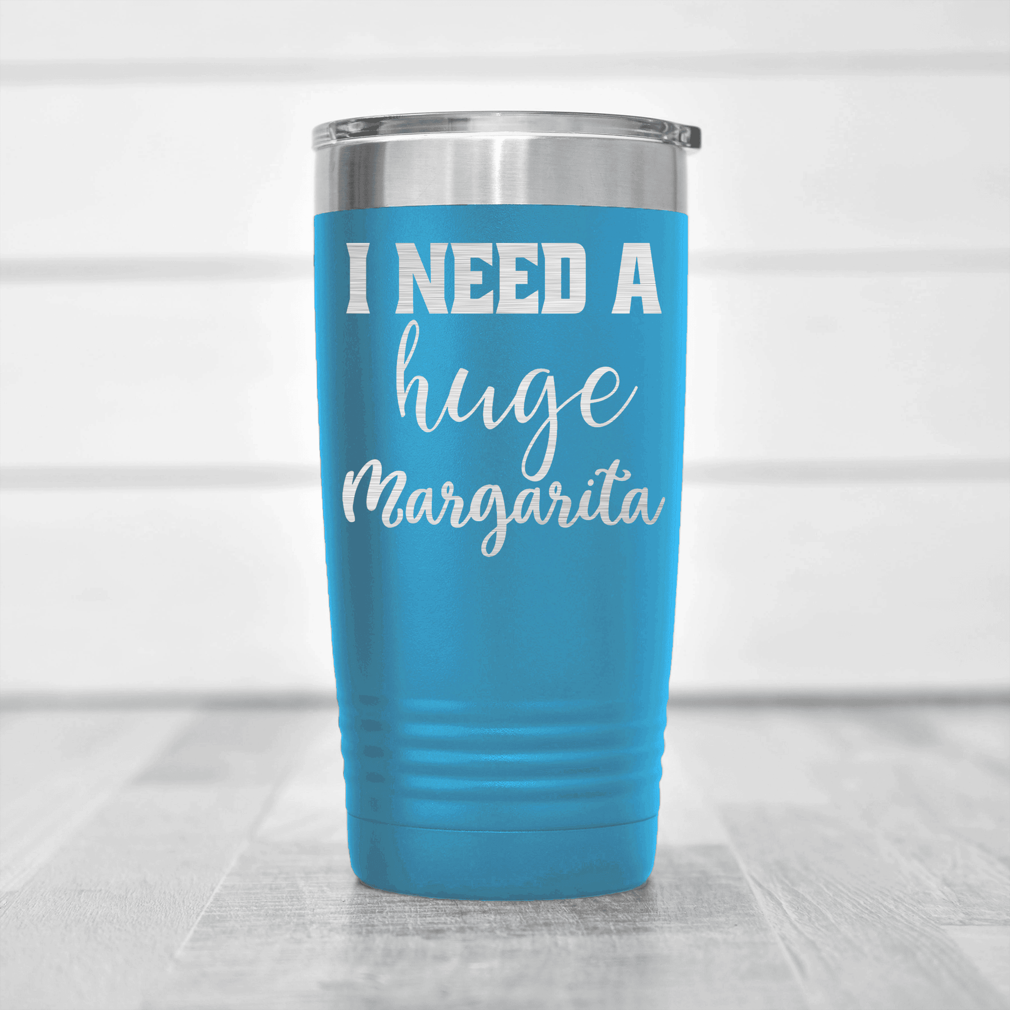 Light Blue pickelball tumbler I Need A Marg