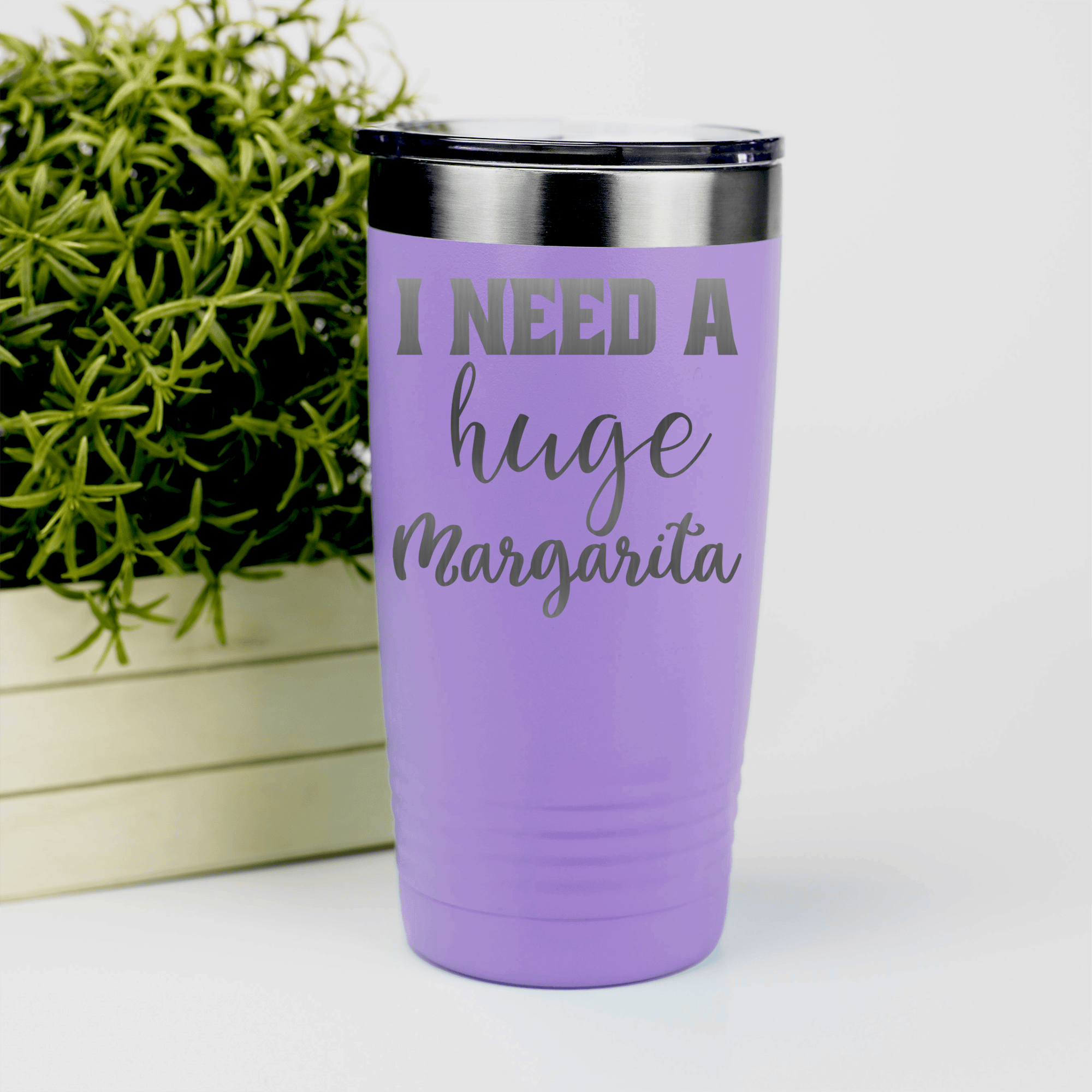 Light Purple pickelball tumbler I Need A Marg