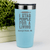 Teal Nurse Tumbler With I Stab For A Living People Design