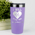 Light Purple Nurse Tumbler With I Will Stab You Design