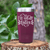 Maroon pickelball tumbler Ill Adult Later