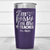 Purple Teacher Tumbler With Im Not Bossy Im The Teacher Design