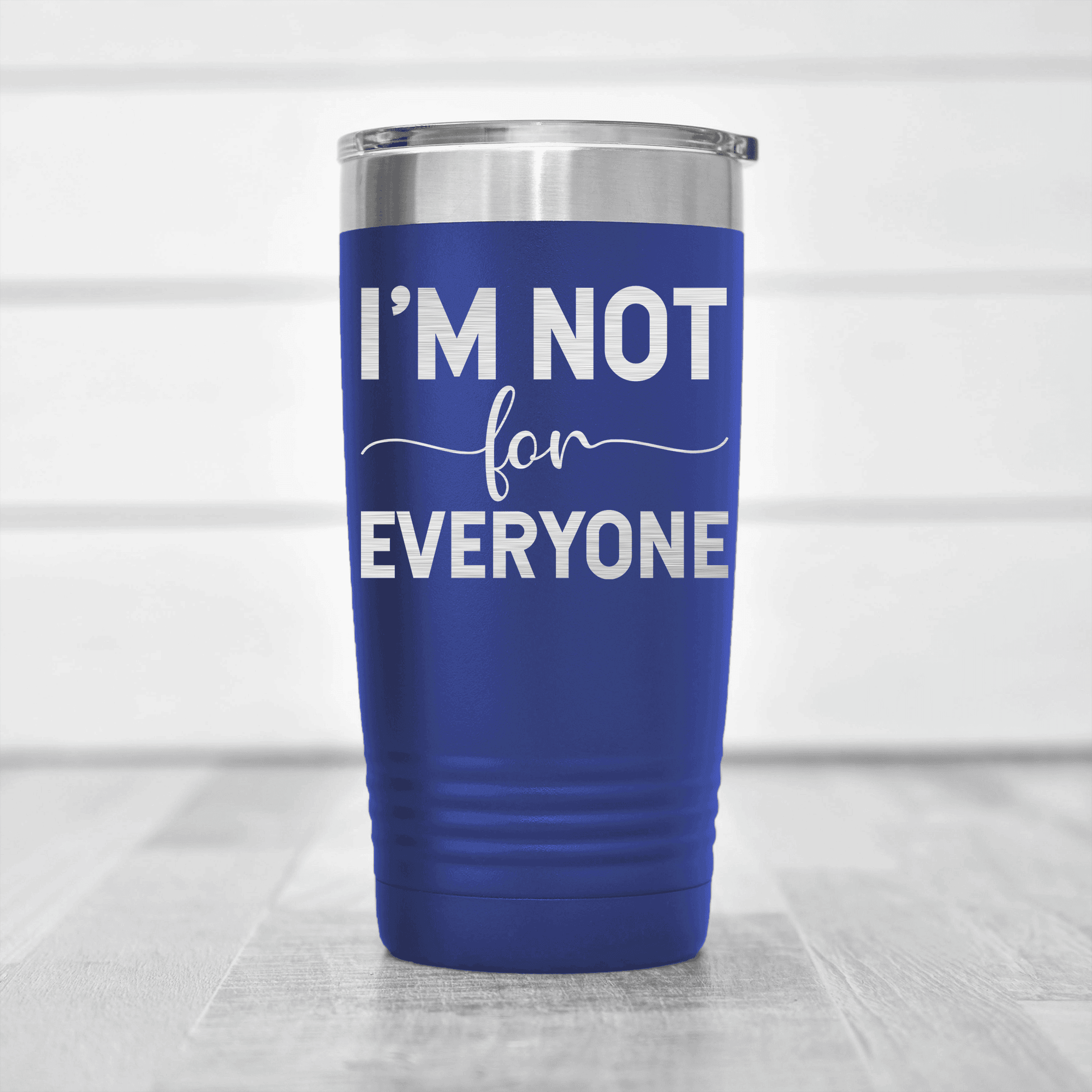 Blue pickelball tumbler Im Not For Everyone