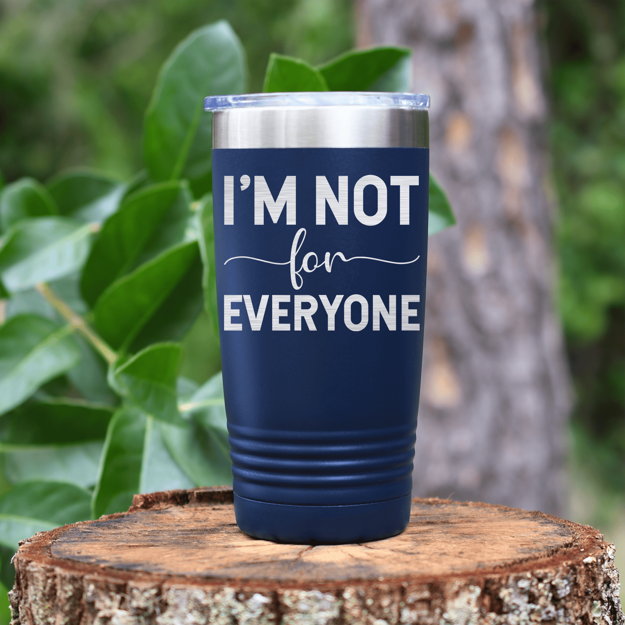 Navy pickelball tumbler Im Not For Everyone