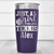 Purple Tennis For Her Tumbler With Just A Girl Loving Tennis Design