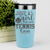 Teal Tennis For Her Tumbler With Just A Girl Loving Tennis Design