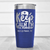 Blue Nurse Tumbler With Keep Calm Im A Nurse Design