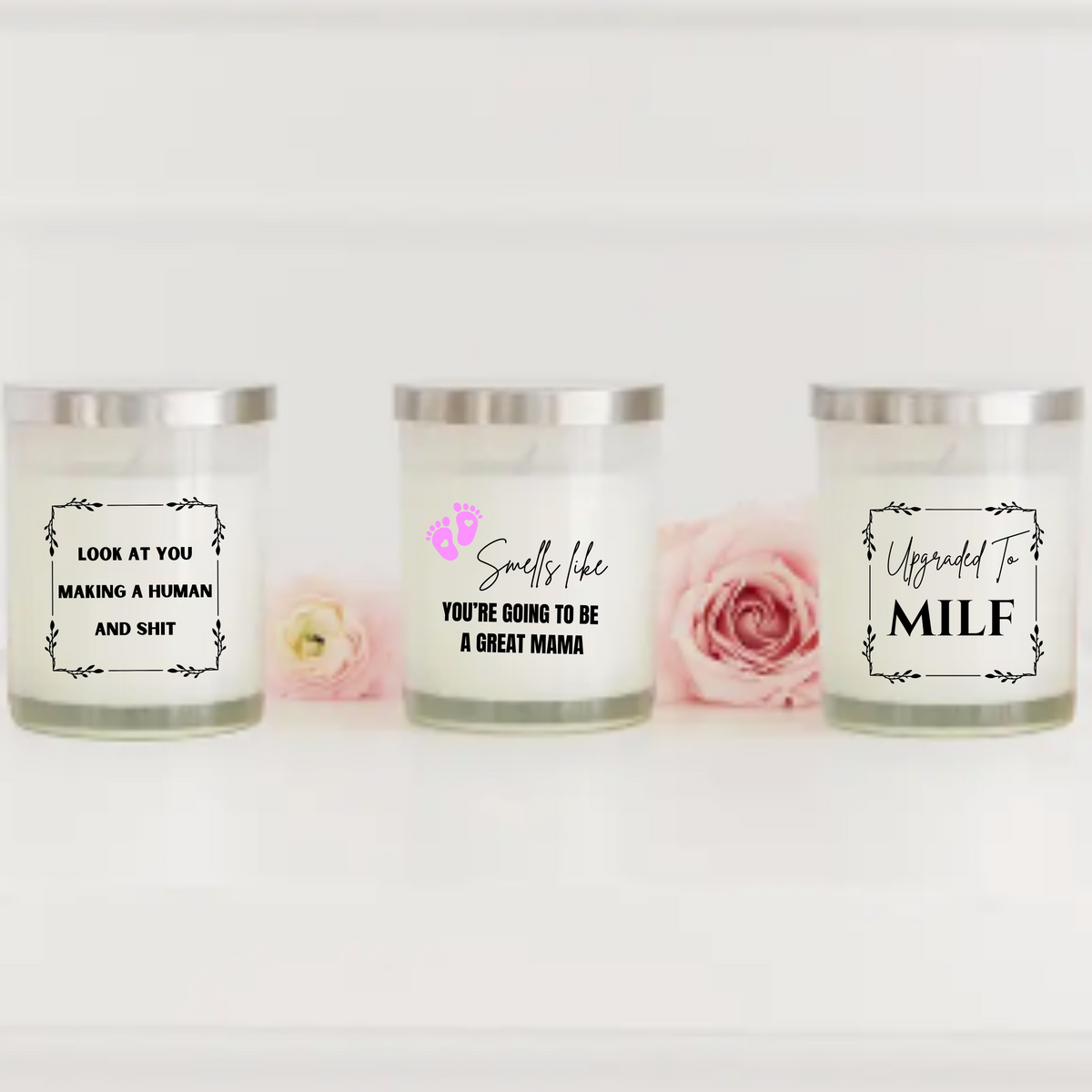 Expecting Mom Gift Candle