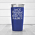 Blue pickelball tumbler Leave Me Alone